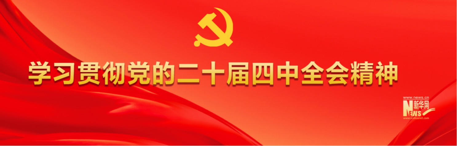 学习贯彻党的二十届四中全会精神